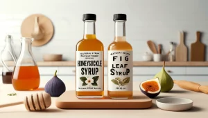 Sirope de hojas de higuera: receta, aroma y cómo usarlo