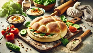 Cómo Hacer Pan de Pita Casero con Masa Madre y Harina Integral: Una Receta Saludable y Deliciosa