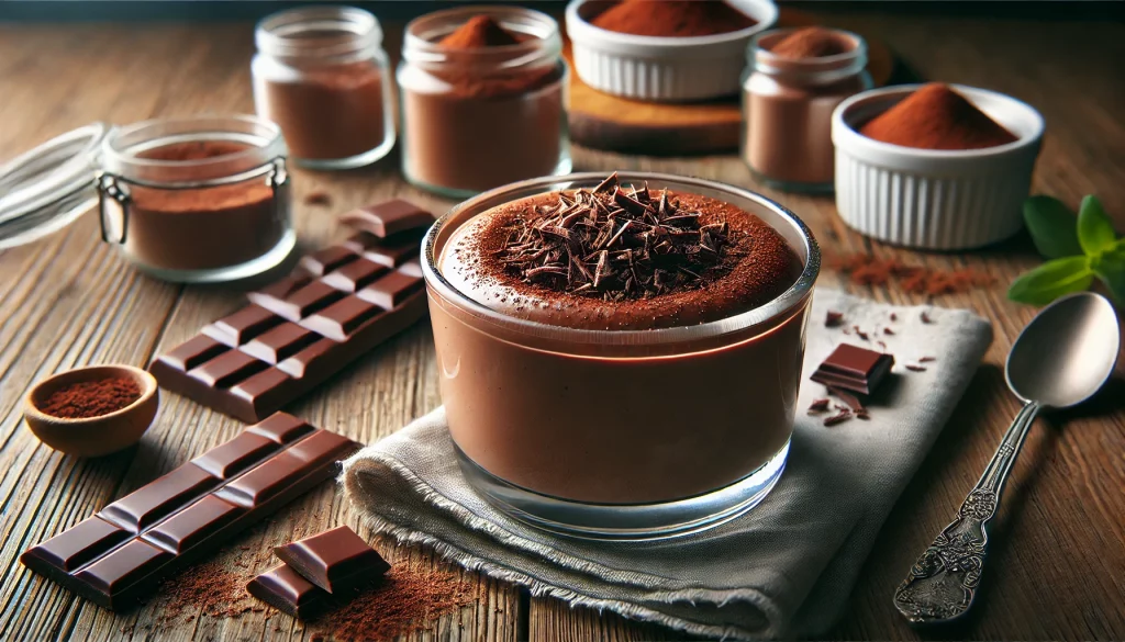 Delicioso Pudding de Chocolate Alto en Proteína Vegana: Receta Saludable y Sin Azúcar