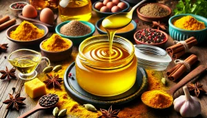 Cómo Hacer Ghee Especiado con Mantequilla Fermentada: Receta Fácil con Cúrcuma, Pimienta y Hierbas