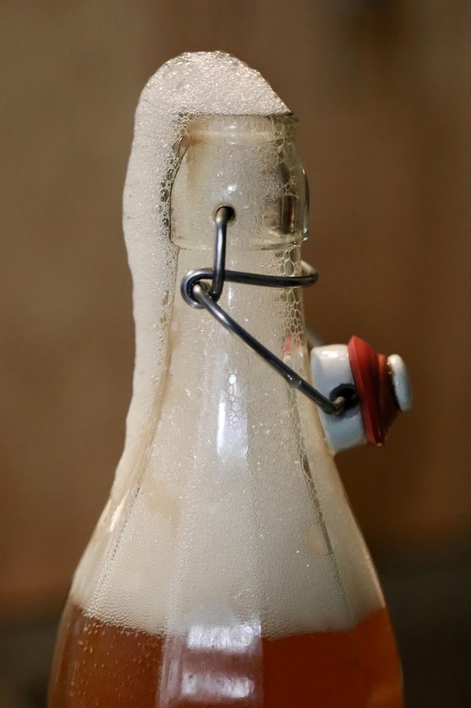 Segunda fermentación de kombucha: cómo carbonatar sin que exploten las botellas