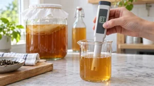 pH de la kombucha: cómo medirlo, interpretarlo y cuándo preocuparse